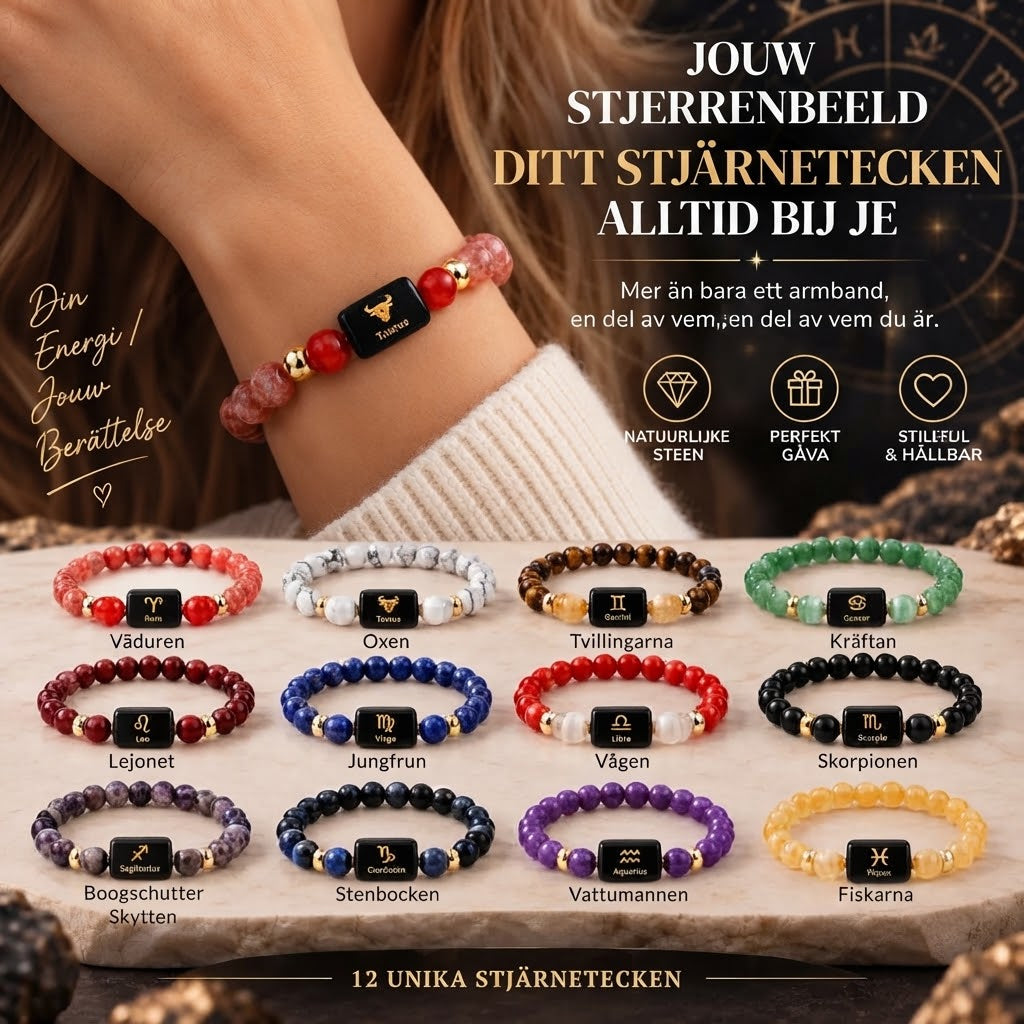 Stjärnteckensarmband med betydelse