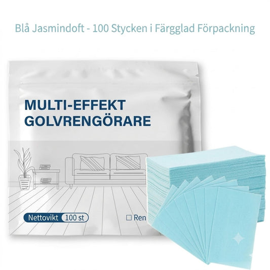 Multi-effekt golvrengöringsark (100-pack)