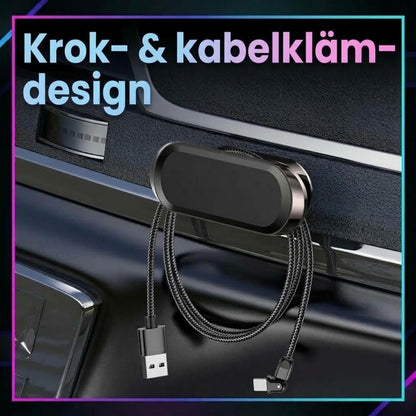 Flexibel magnetisk mobilhållare för bil