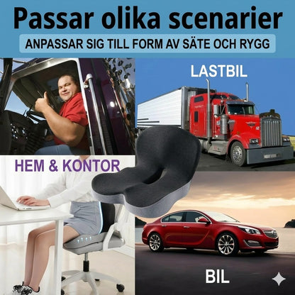 Halkfri sittdyna i trögskum