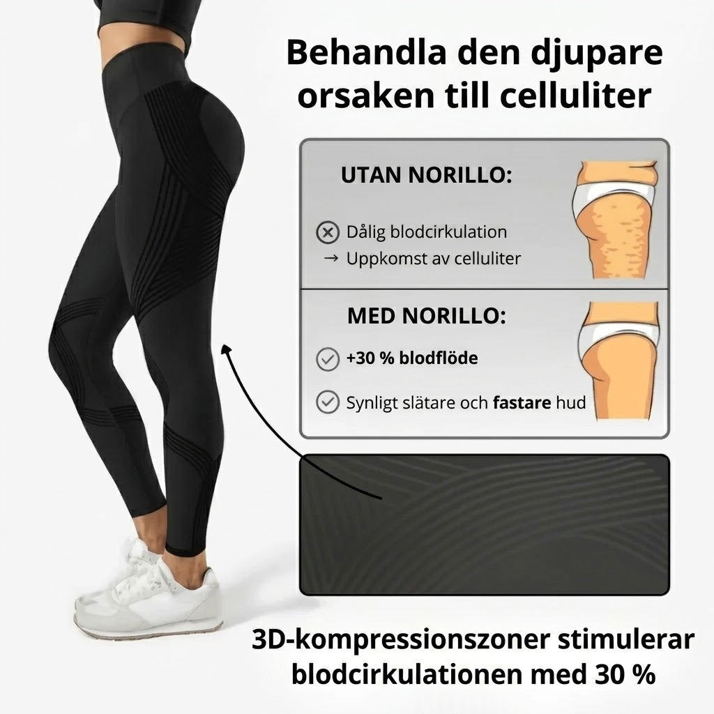 3D Sculpt leggings med formande passform