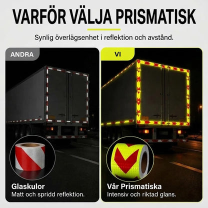 Vattentät självhäftande reflekterande piltejp 5 meter