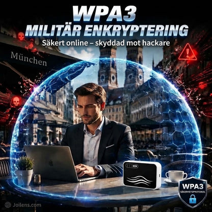 Bärbar WiFi-hotspot för internet världen över