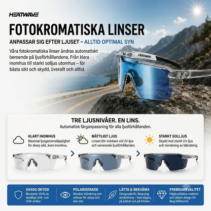 Fotokromatiska solglasögon – Perfekt syn i alla ljusförhållanden