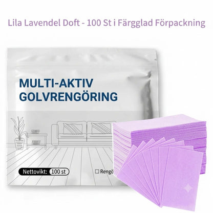 Multi-effekt golvrengöringsark (100-pack)