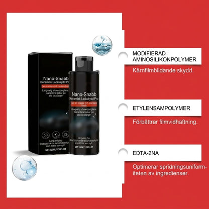 Nanokeramisk högglansspray för bildetaljering