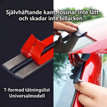 Gummitätningslist för bil som kan klippas till önskad längd