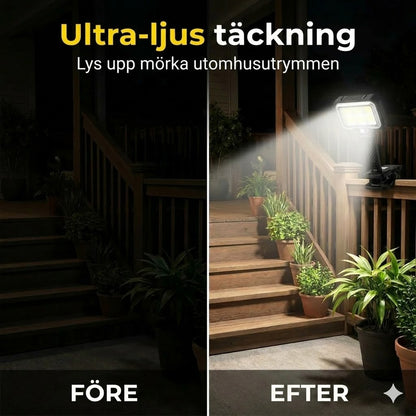 Solcellslampa utomhus – klicka fast den och din trädgård lyser upp gratis!