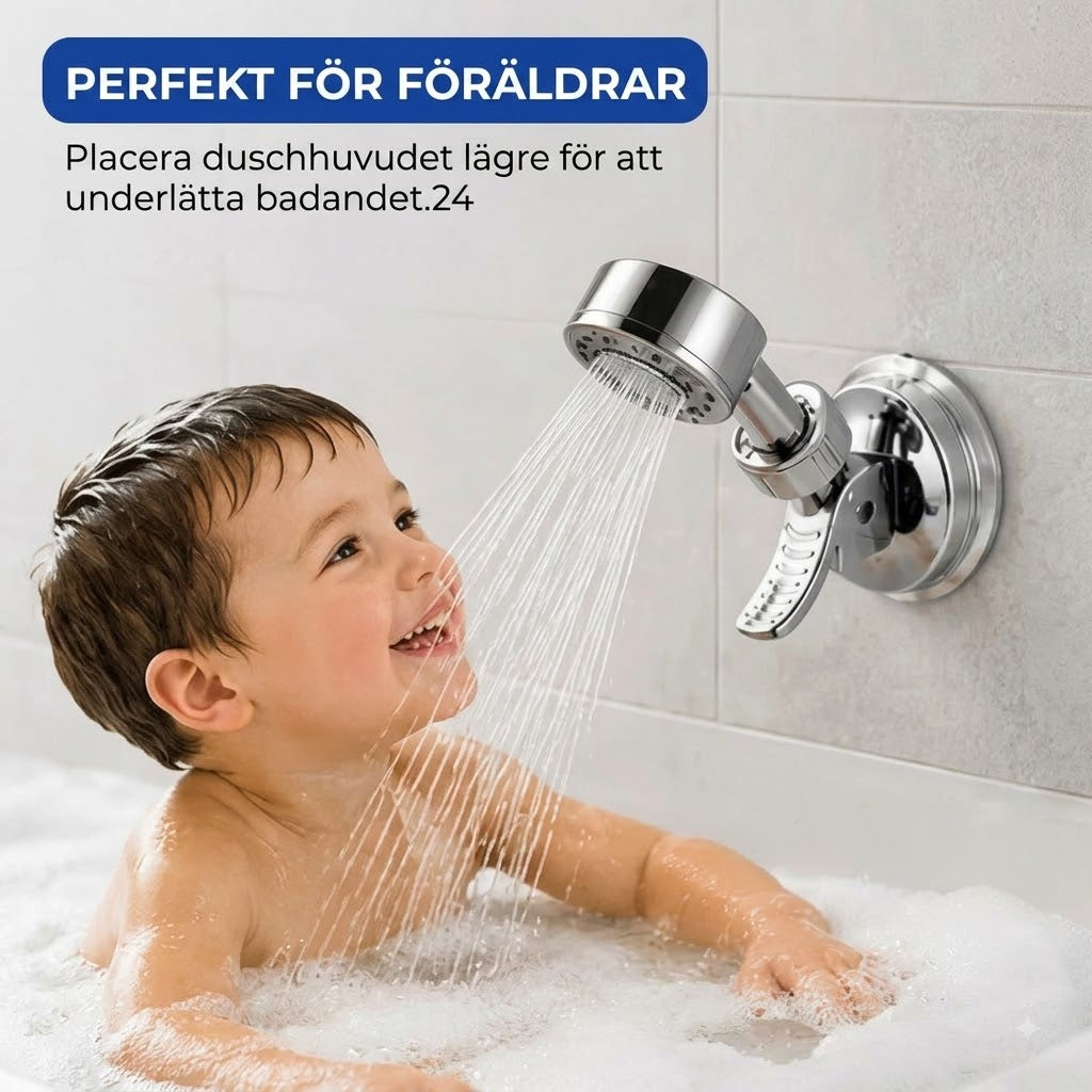 Duschhållare med sugkopp