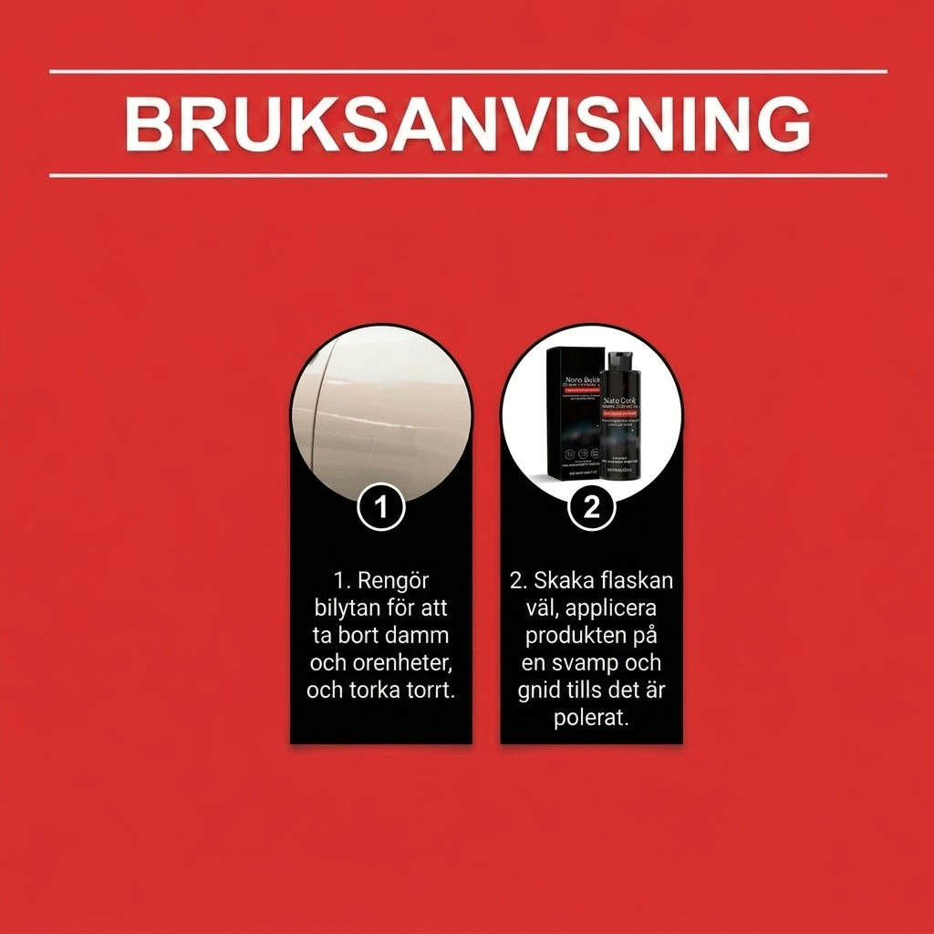 Nanokeramisk högglansspray för bildetaljering