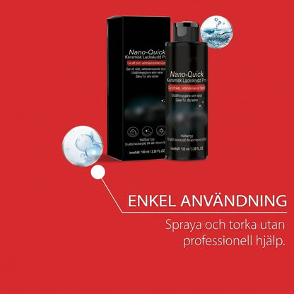 Nanokeramisk högglansspray för bildetaljering