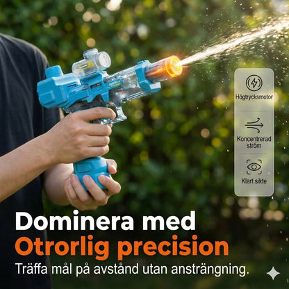 Ljusupplyst regnbågsvattenpistol