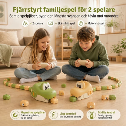 Hungry Snakes set med 2 fjärrstyrda ormar