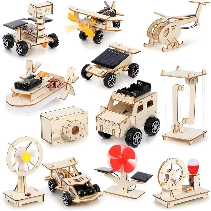 Verktygsfri Robotbyggsats