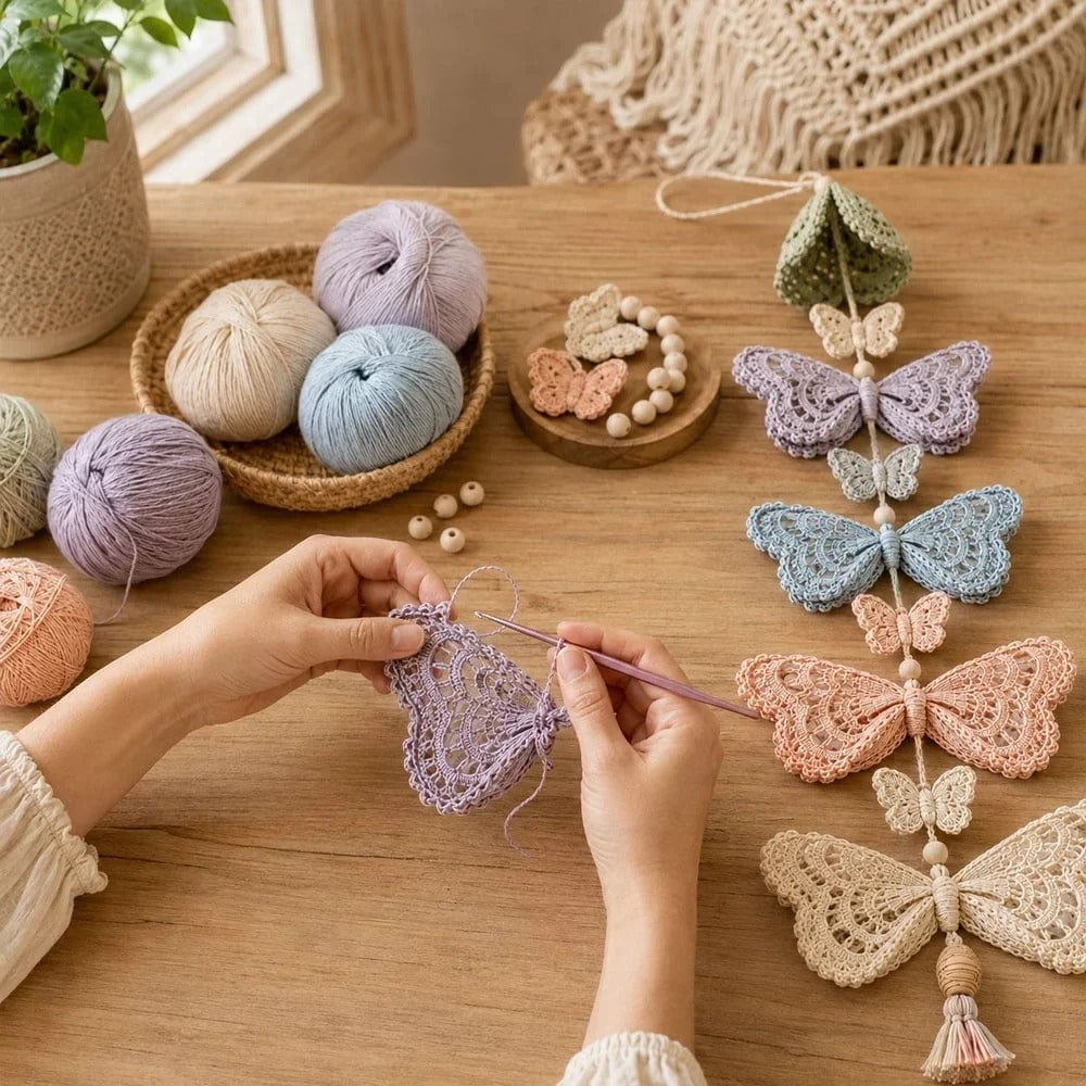 DIY virkningsset för hängdekoration
