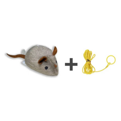 Realistisk interaktiv plyschleksak för katter