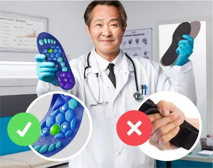 Medivital Magnetiska Akupressur-Inläggssulor