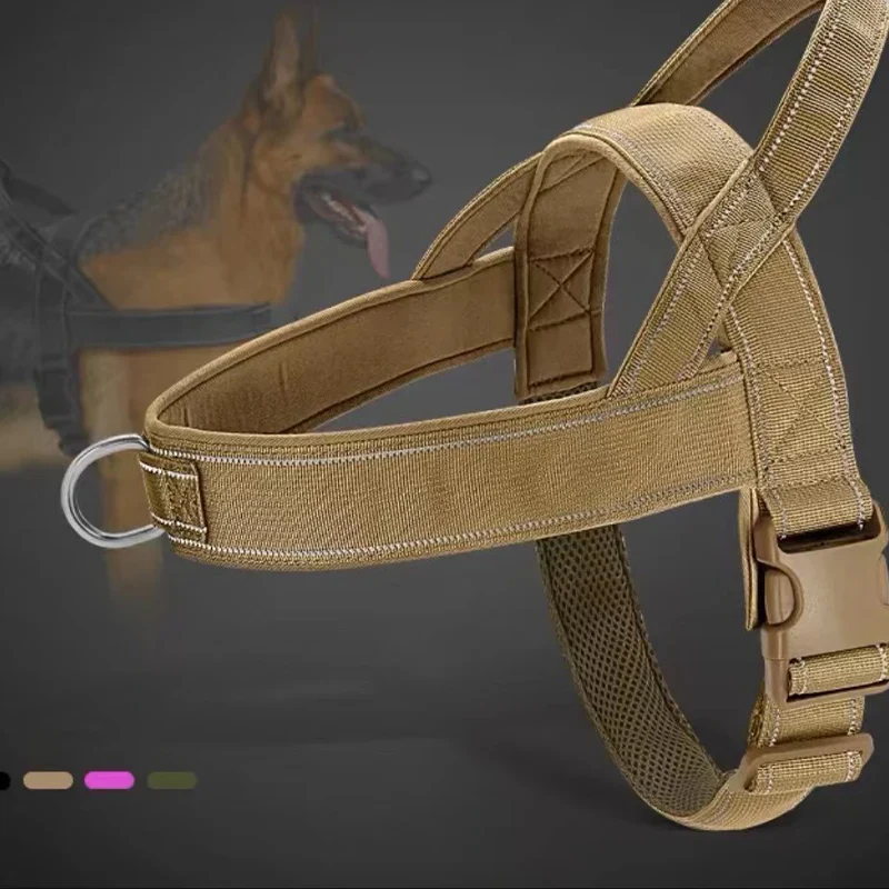 Robust taktisk hundsele med handtag
