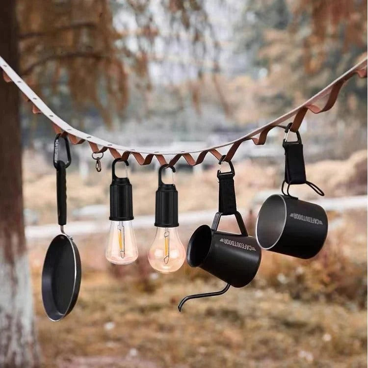 Solcellsdriven tältbelysning (USB-uppladdningsbar LED-campinglykta)