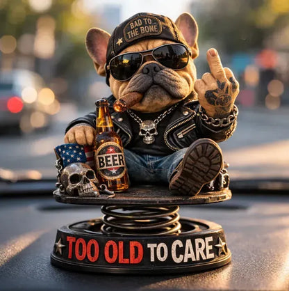 Bulldogdekoration för bilen