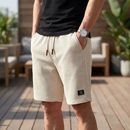 Herrshorts med resårmidja
