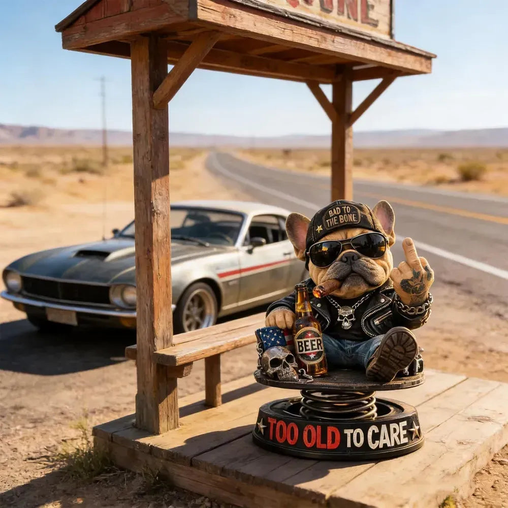 Bulldogdekoration för bilen
