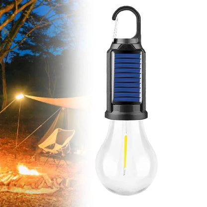 Solcellsdriven tältbelysning (USB-uppladdningsbar LED-campinglykta)
