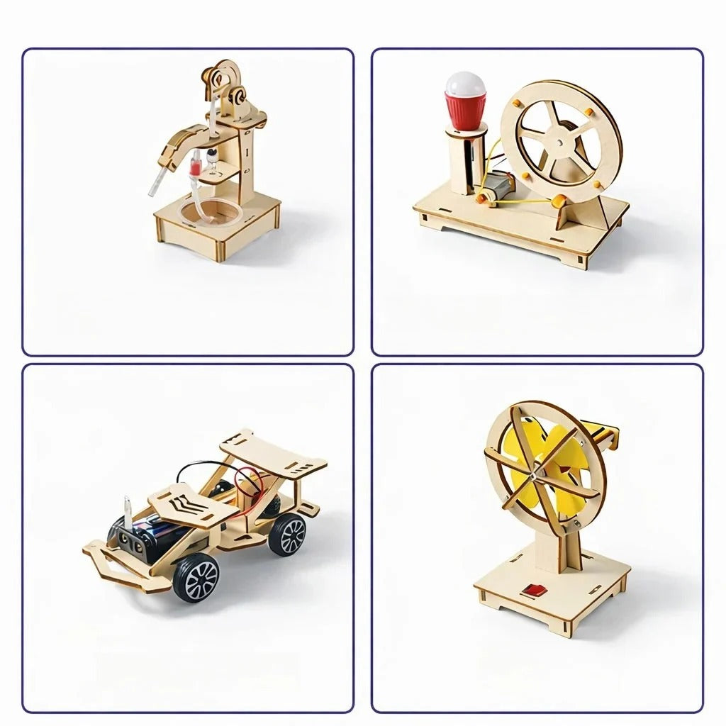 Verktygsfri Robotbyggsats