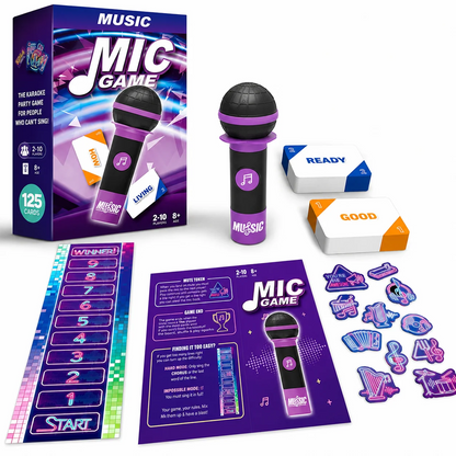 Music Mic Game partyspel med mikrofon