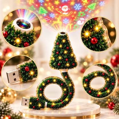 JulGlow HD USB julprojektor