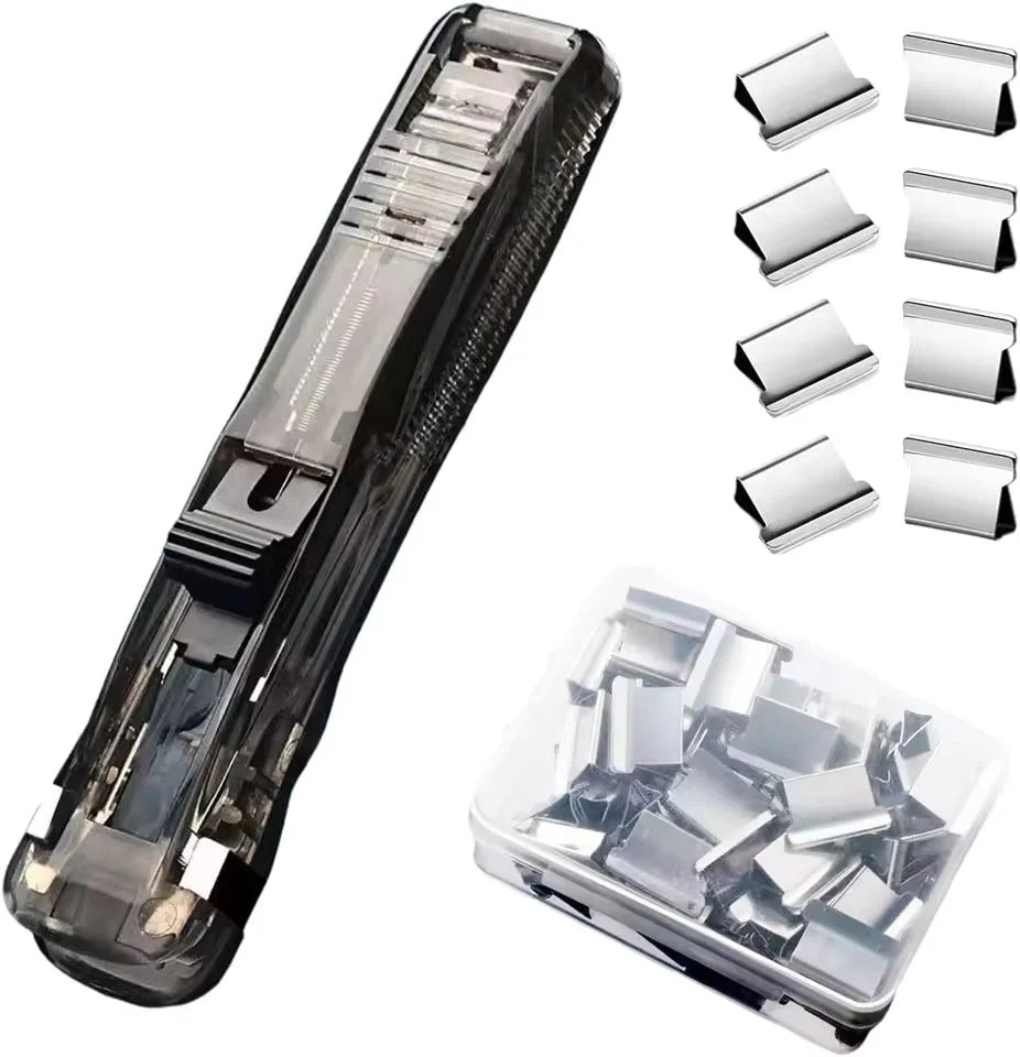 Pappersklämverktyg med 50 clips