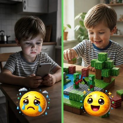 Bloxy magnetiska 3D-byggklossar