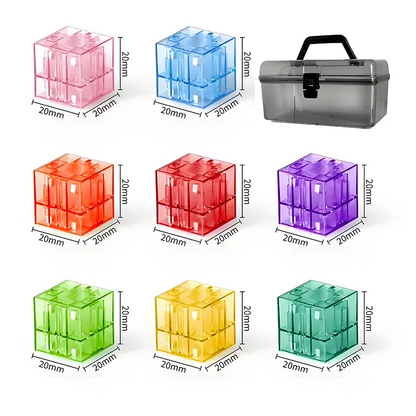 Magnetiska byggblock för barn | 6-sidiga magneter