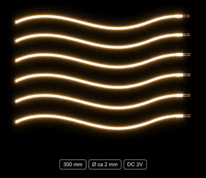 LumiNoodles klippbara flexibla LED-filament