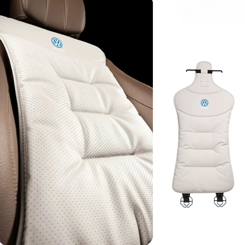 Ergonomiskt svankstöd för bilen med logotyp