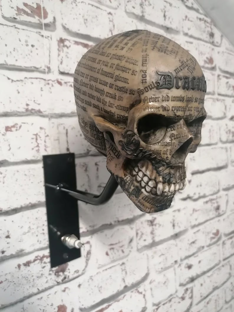 SkullRack vägghållare för motorcykelhjälm och jacka