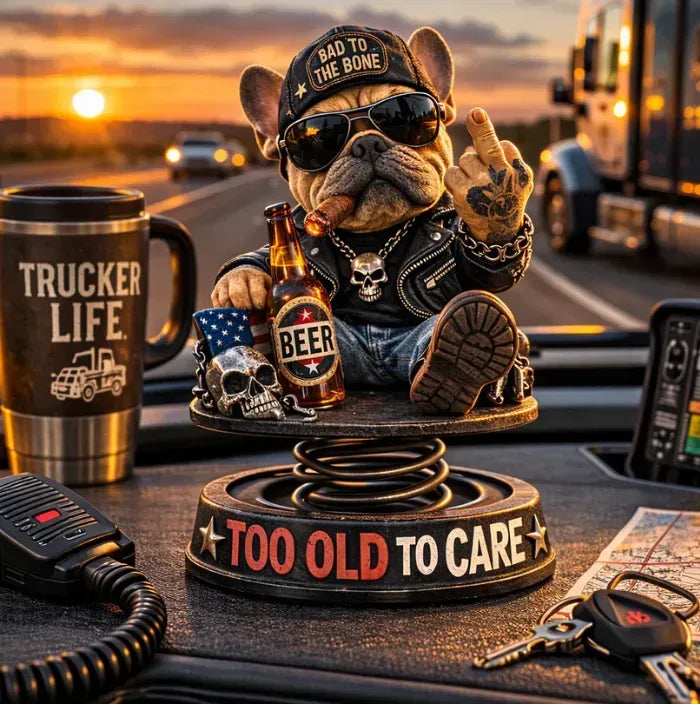 Bulldogdekoration för bilen