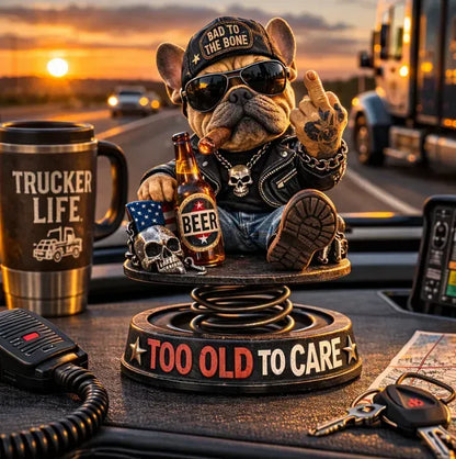 Bulldogdekoration för bilen