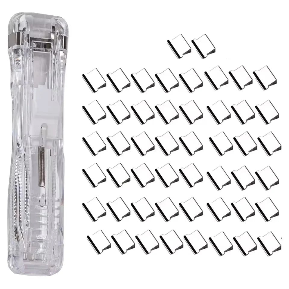 Pappersklämverktyg med 50 clips