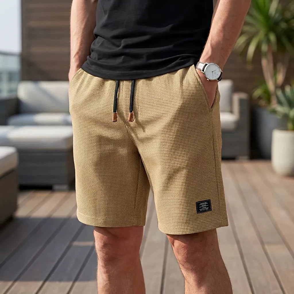 Herrshorts med resårmidja