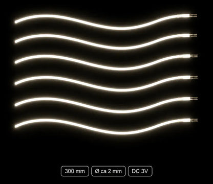 LumiNoodles klippbara flexibla LED-filament