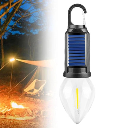 Solcellsdriven tältbelysning (USB-uppladdningsbar LED-campinglykta)