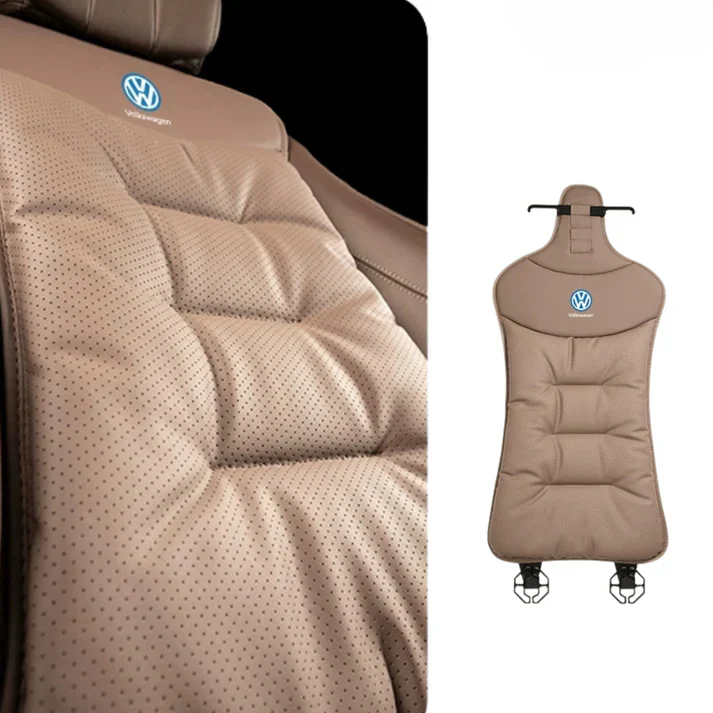 Ergonomiskt svankstöd för bilen med logotyp
