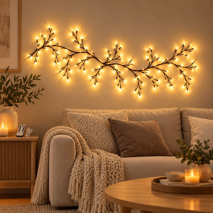 Twinkle Wood LED-dekorationsgrenar