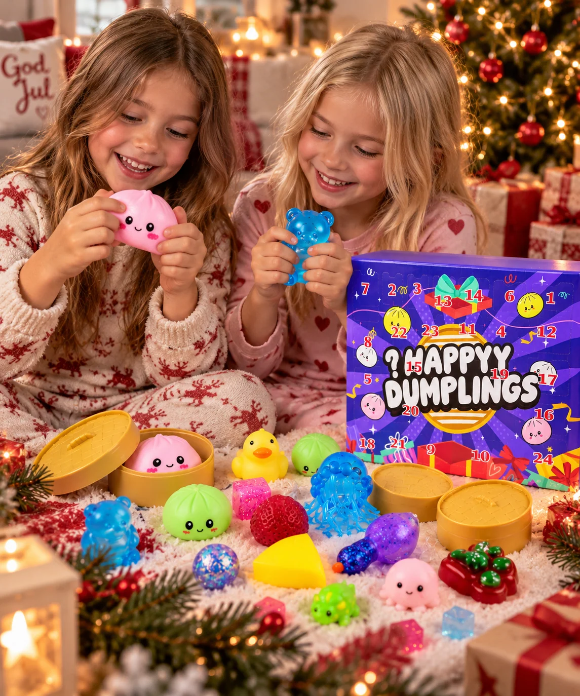 Stor squishy adventskalender 2026