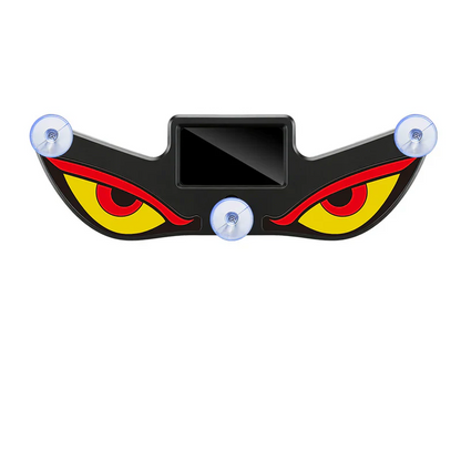 Häftiga solcellsdivna LED-demon eyes