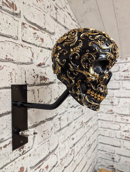 SkullRack vägghållare för motorcykelhjälm och jacka