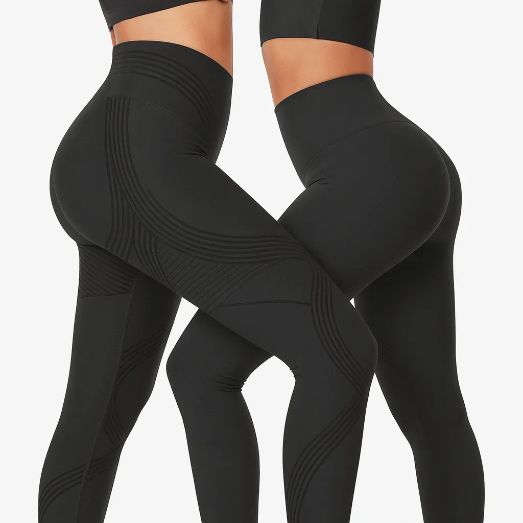 3D Sculpt leggings med formande passform