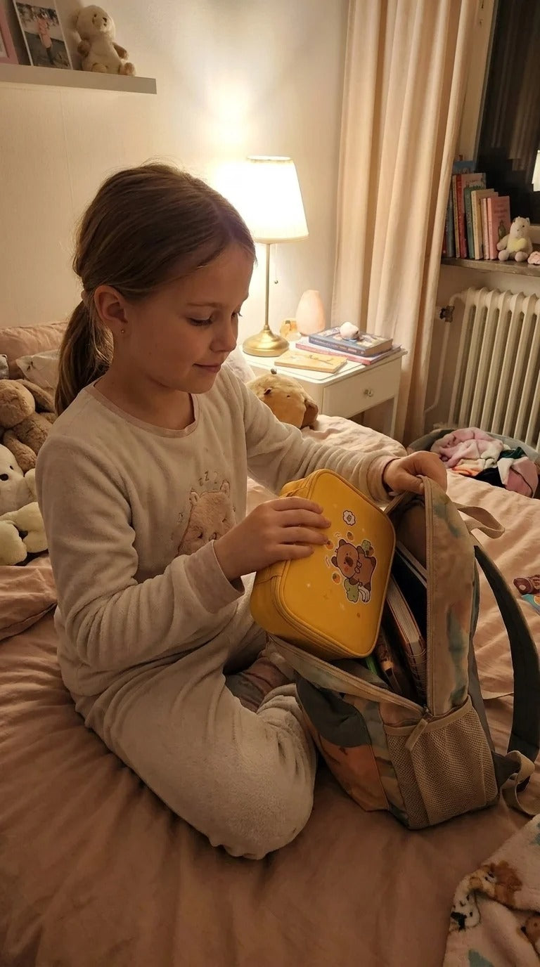 Kapibara skolset med organizer 50 delar