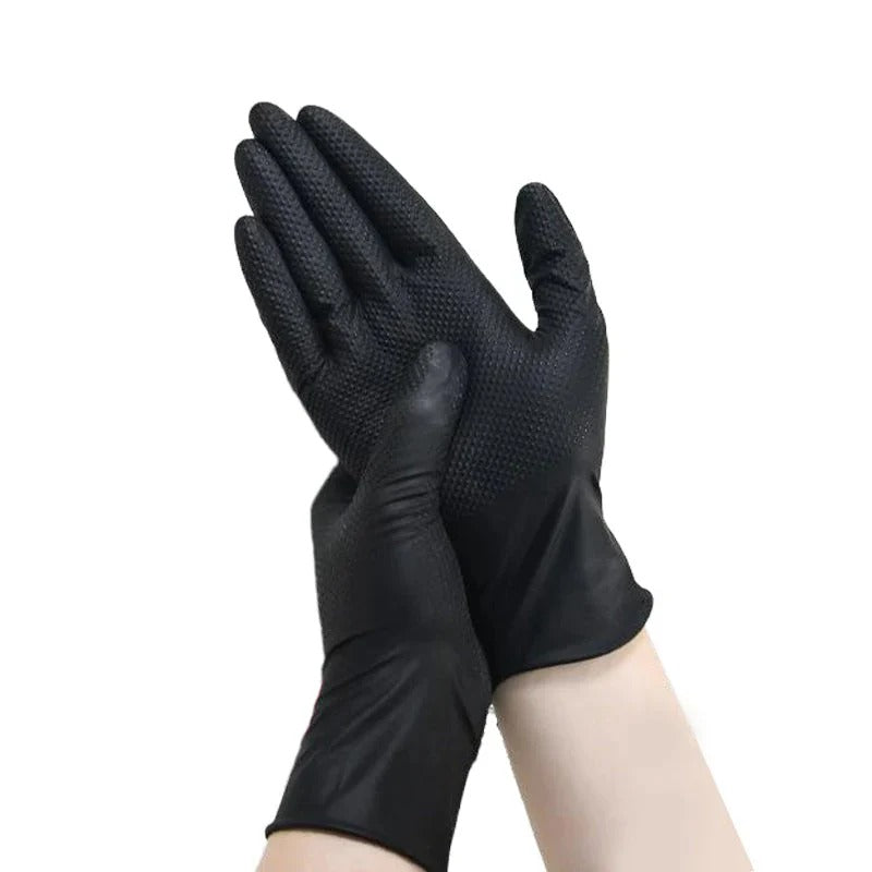 Puderfria nitrilhandskar – 100-pack